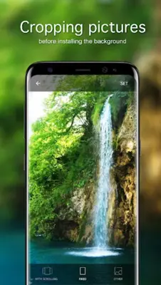 Waterfall Wallpapers 4K android App screenshot 2